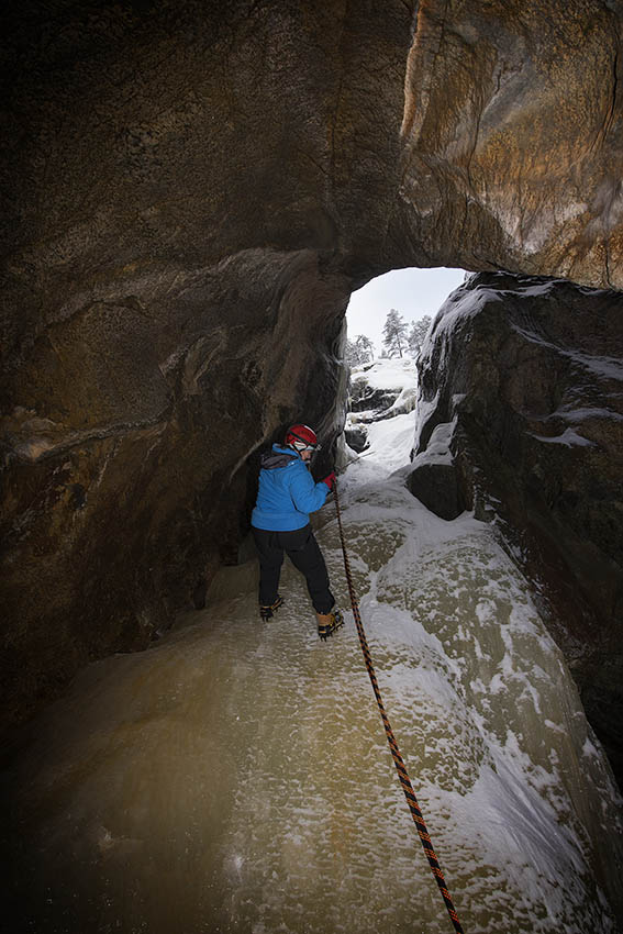 Rappelling in Hell
